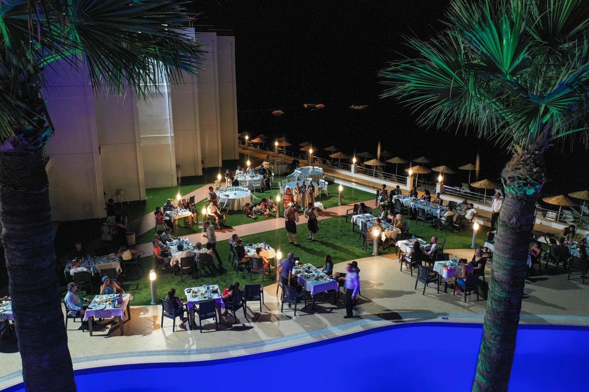 Mimoza Beach Hotel Agios Sergios Экстерьер фото