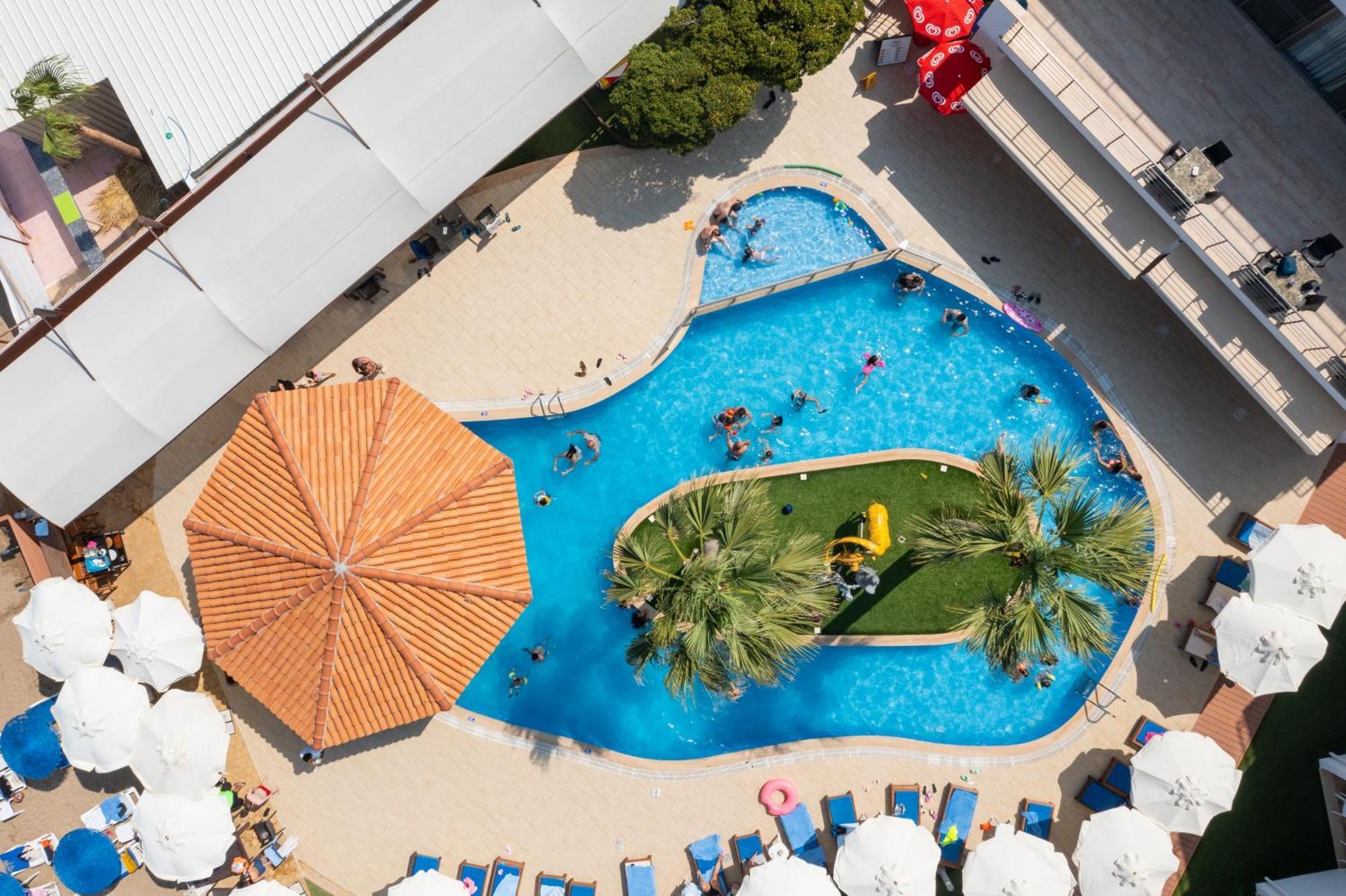 Mimoza Beach Hotel Agios Sergios Экстерьер фото