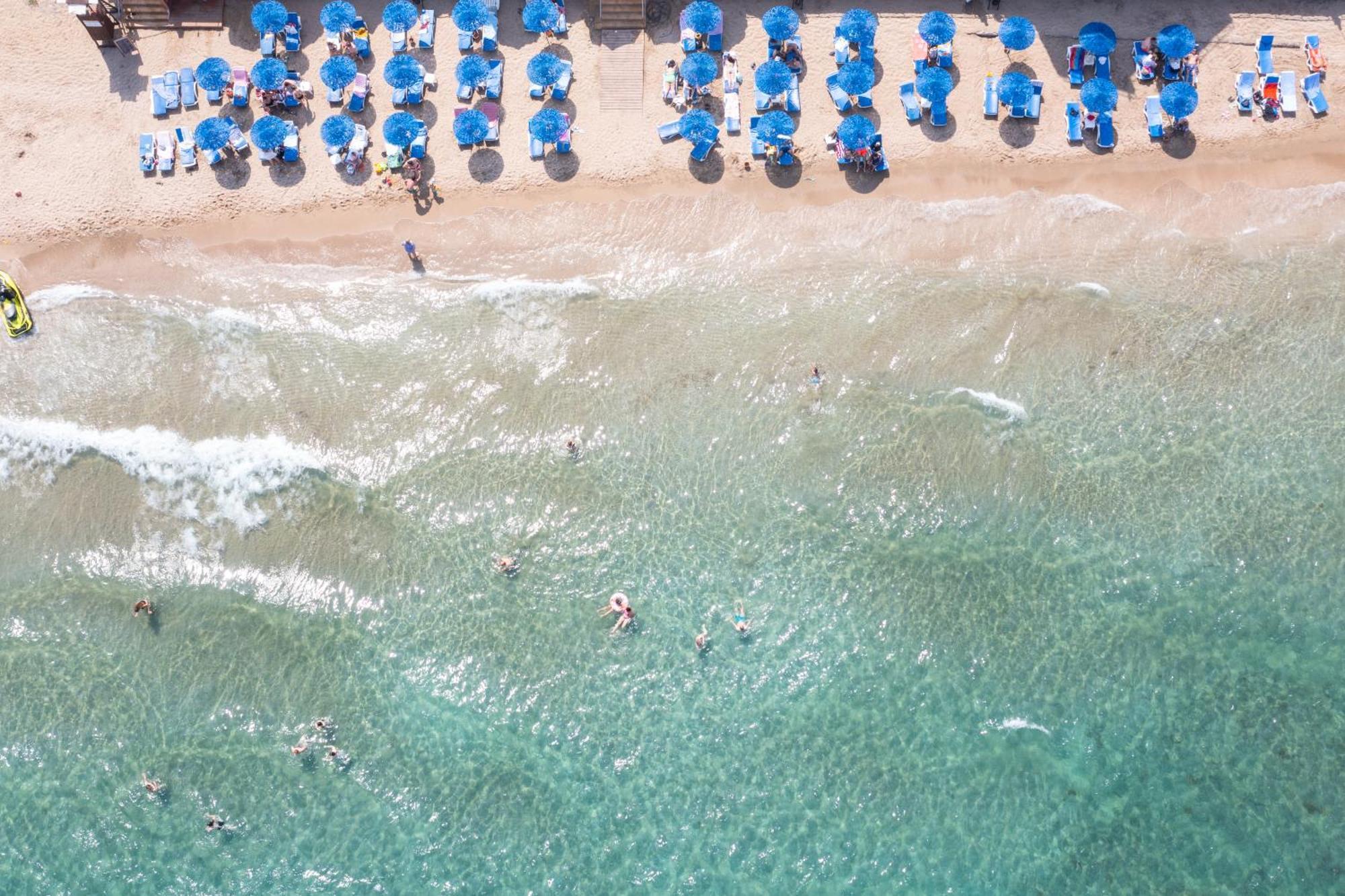 Mimoza Beach Hotel Agios Sergios Экстерьер фото
